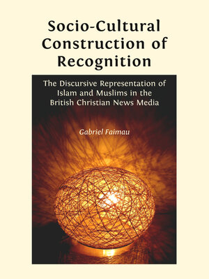 cover image of Socio-Cultural Construction of Recognition